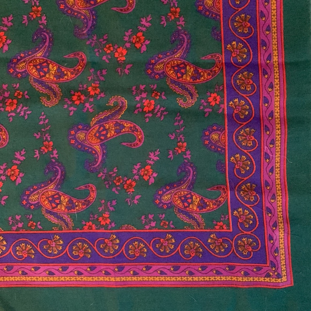 Large Square Pattern Scarf